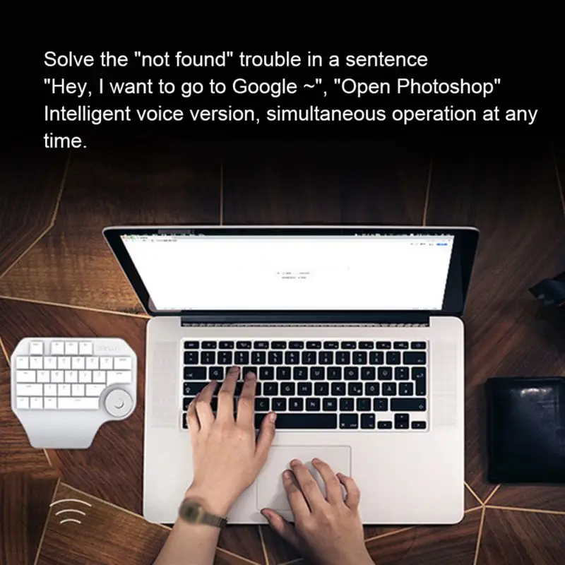 

2020 T11 Wired Intelligent Designer Computer Keyboard Mechanical One Hand Mini Gaming Keypad For Gamer For PC Computer