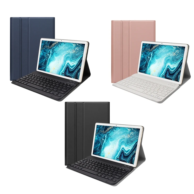Кожаный чехол с Bluetooth клавиатурой для Huawei Mediapad M6 10 8 дюймов планшета съемный