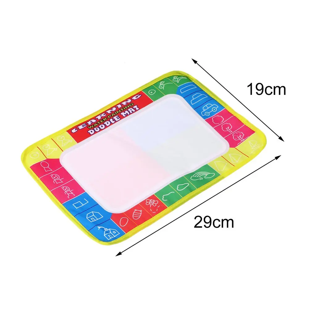 Hot! Fun Kids Baby Add Water Write Draw Paint Drawing Canvas Magic Doodle Mat With Pen Brushes Gift Christmas New |