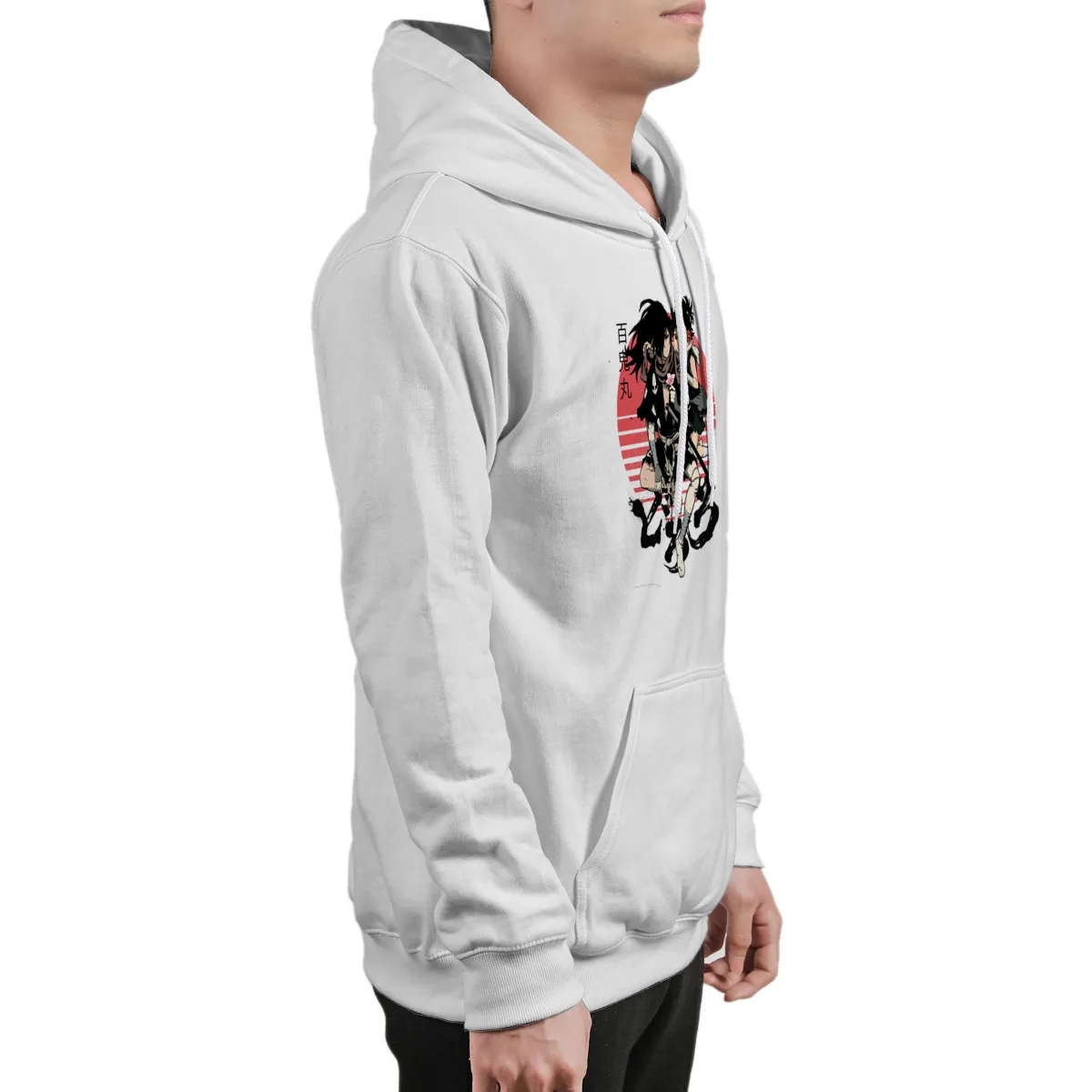 

Men's Hoodie DororoCotton Groot Kawaii Retro Hood Oversize Punk Sports Print Vintage Gothic Essentials Men Clothing 37523