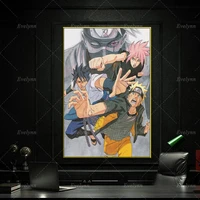 naruto shippuden anime canvas poster modern living room cuadros wall painting nordic home bedroom decor prints pictures gift