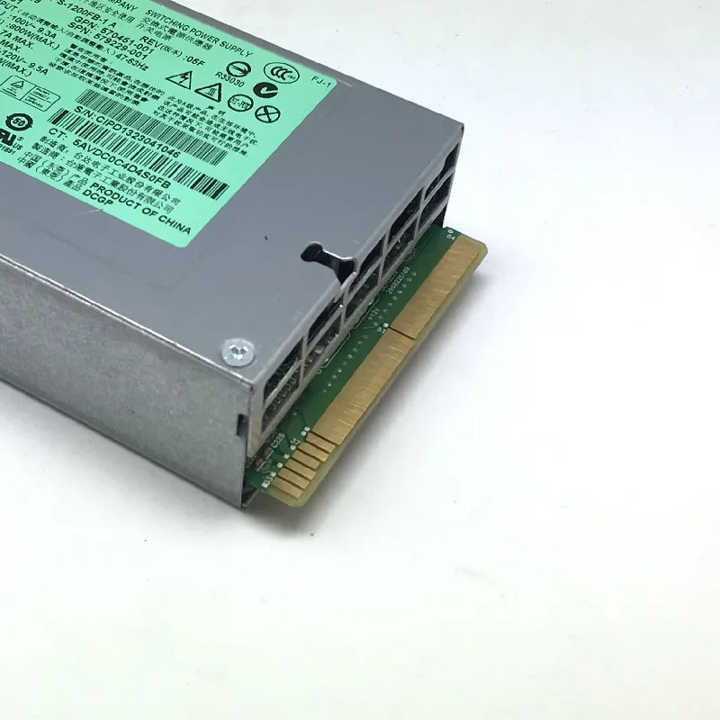 DPS-1200FB-1 A 1200W HSTNS-PD19 Platinum Power Supply 570451-001 570451-101 579229-001 Original For HP1200W DL580G7 server |