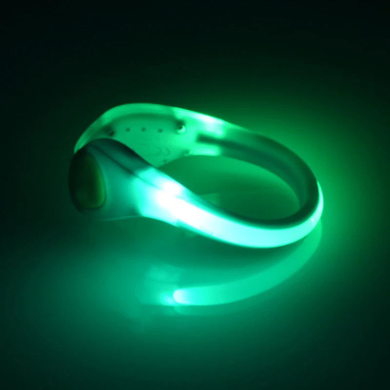 

1pcs Luminous LED Warning Light Waterproof Shoe Clip Lamp Safety Warning Light For Night Running And Camping Bicycle Accessories