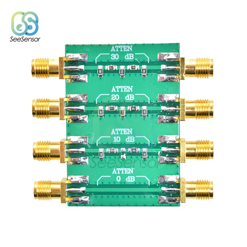 23dBm DC 4 0 ГГц RF фиксированная Модульная плата аттенюатора SMA двойная гнездовая