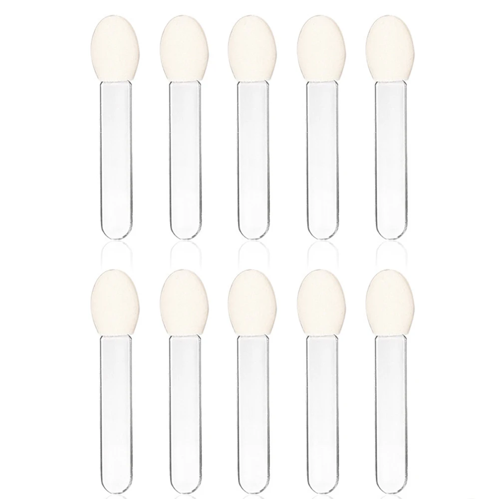 10 шт./компл. кисть аппликатор для теней естественного цвета прозрачная губчатая с