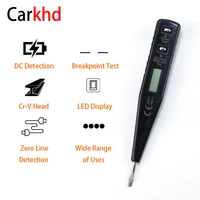 current electric sensor test pencil acdc lcd digital display voltage test pen volt detector tester 12 220v for electrician tool