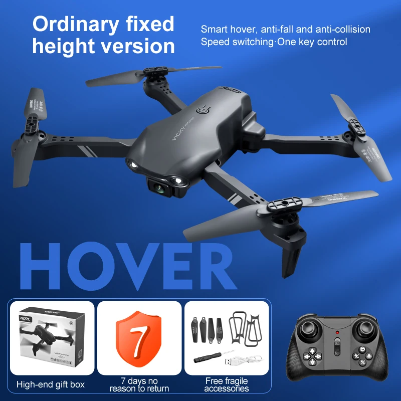 2021 New V13 Mini Rc Drone 6k HD Camera WiFi Fpv Dual Foldable Quadcopter Real-time transmission rc Helicopter Toy | Игрушки и хобби