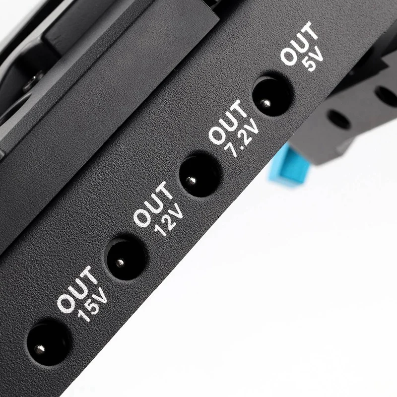 

V Port Battery Buckle Plate Power Supply System 15mm Pipe Clamp Suitable for A7R2 A7S A7M Battery Board Adapter