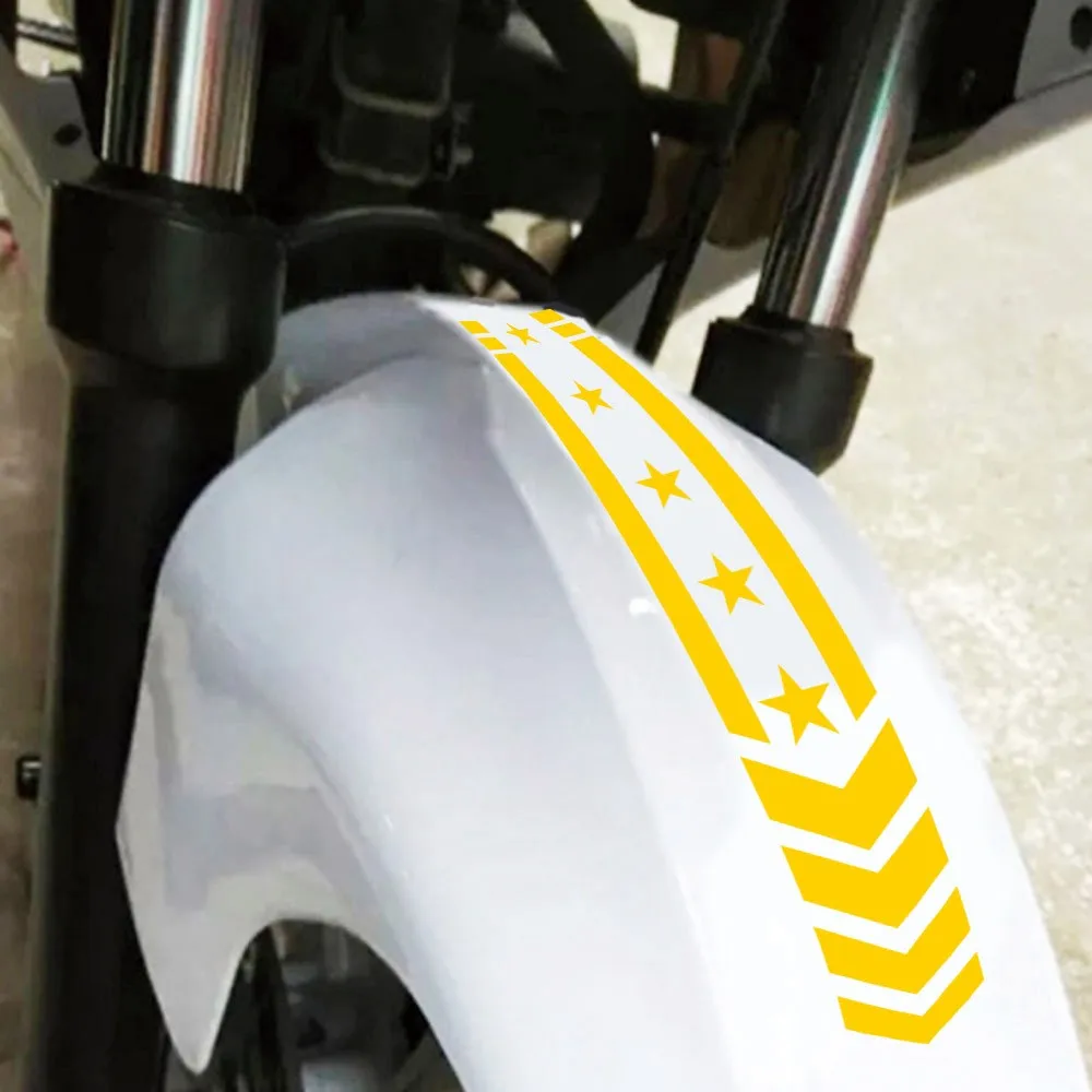 

Stripe Motorcycle Stickers Waterproof 34 Cm X 5.5 Cm Car Fender Stickers