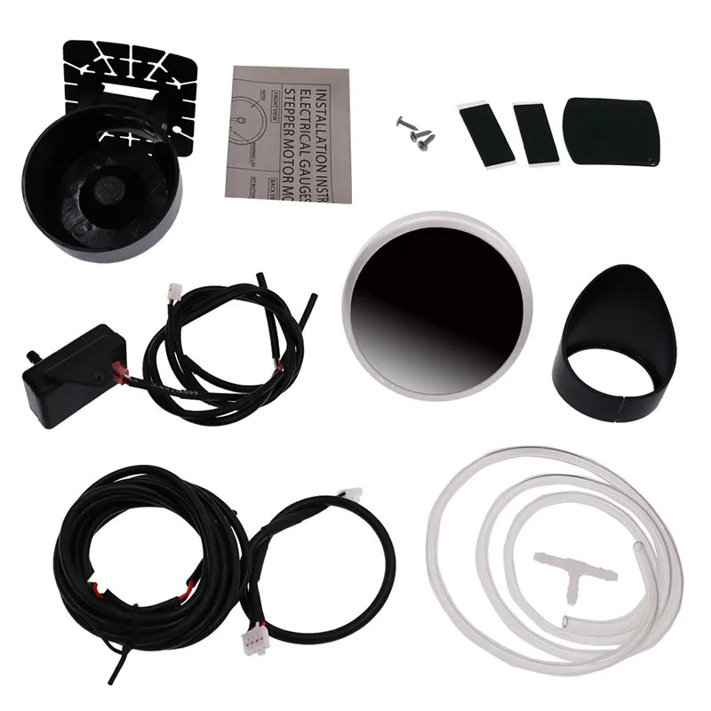 Автомобильный турбодатчик Df тахометр измеритель давления масла с красной и