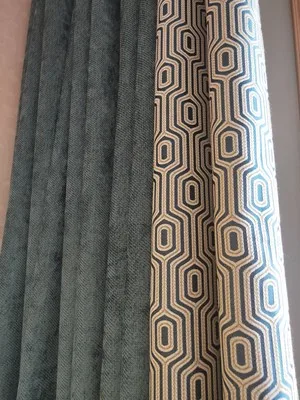 Пользовательские шторы Роскошные скандинавские плотные для гостиной Элитные