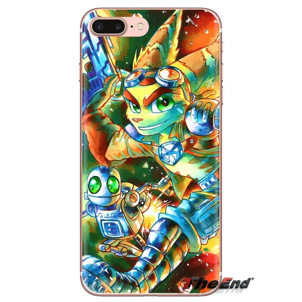 Ratchet &amp Clank Insomniac Games Phone Covers For Huawei P Smart Y6 P8 P9 P10 Plus Nova P20 Lite Pro Mini 2017 SLA-L02 SLA-L22 2i |