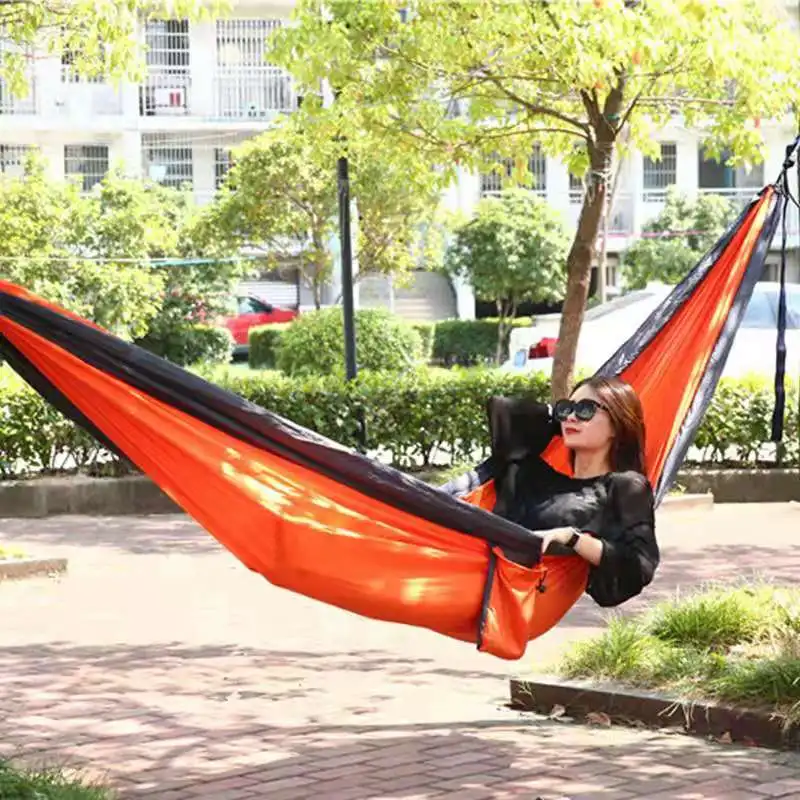 Louis Fashion Portable Hammock Outdoor Survival Garden Handing Sleeping Travel Parachute Camping Double Person | Мебель