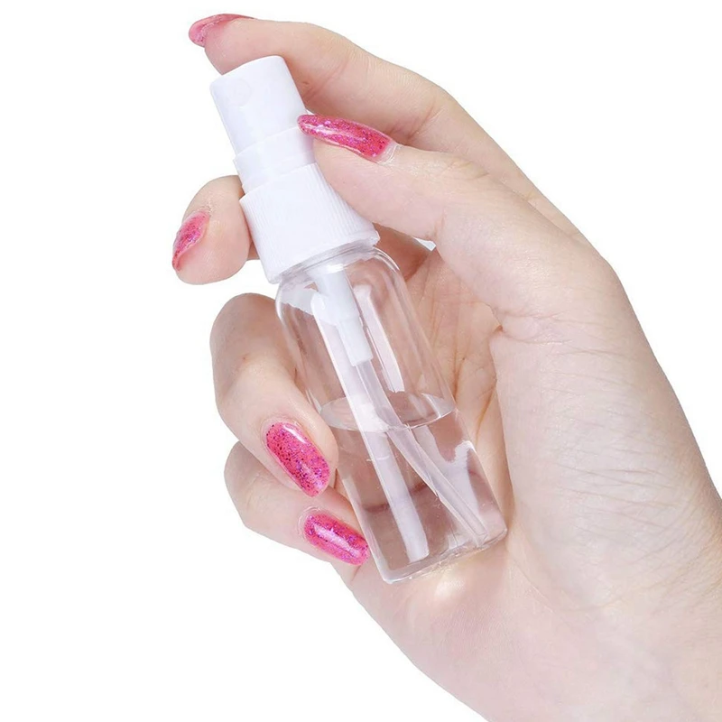 

55x 50Ml /30Ml Spray Bottle Transparent Spray Bottle Refillable Empty Plastic Bottle Travel Bottle