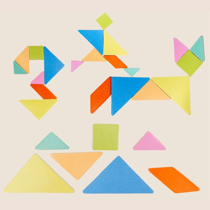 

10-Row Wood Abacus with Multi-Color Numbers Calculating Beads Math Learning Toys Q6PD