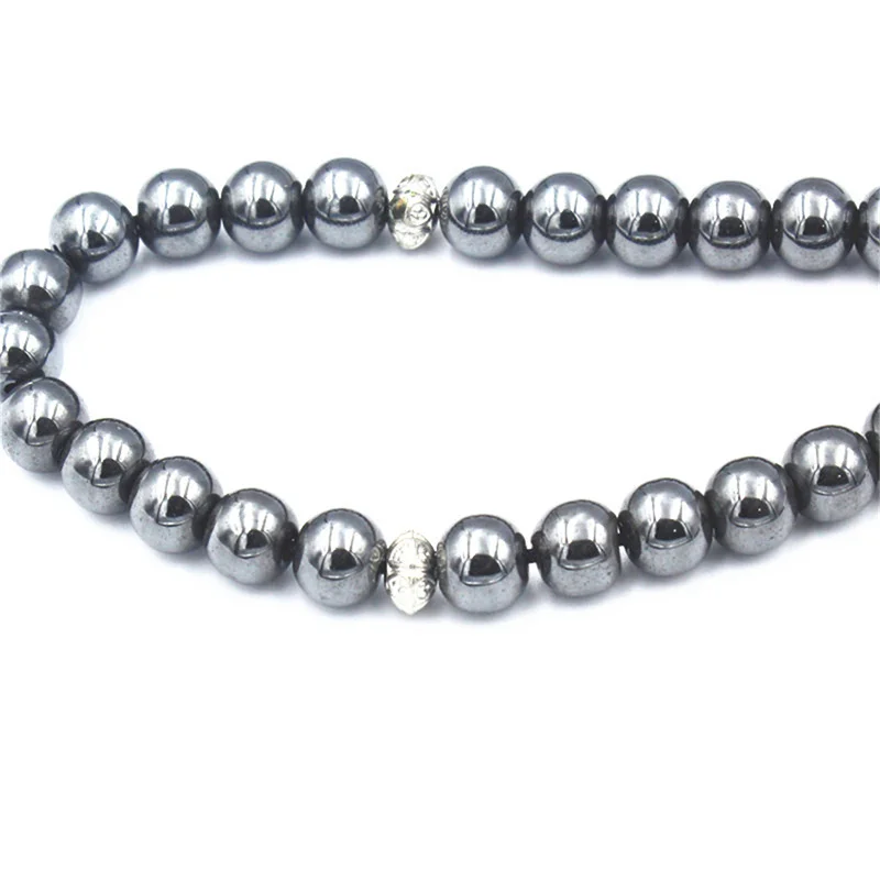 Натуральный гематит Tasbih способствует циркуляции крови 33 бусины мусульманский