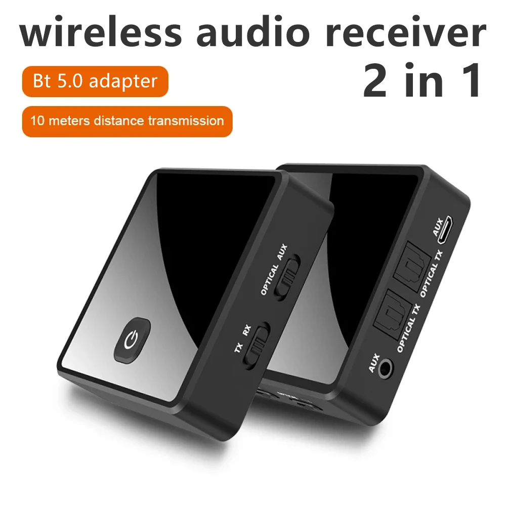 2 в 1 Bluetooth 5 0 приемник передатчик беспроводной адаптер низкая задержка 3 мм AUX
