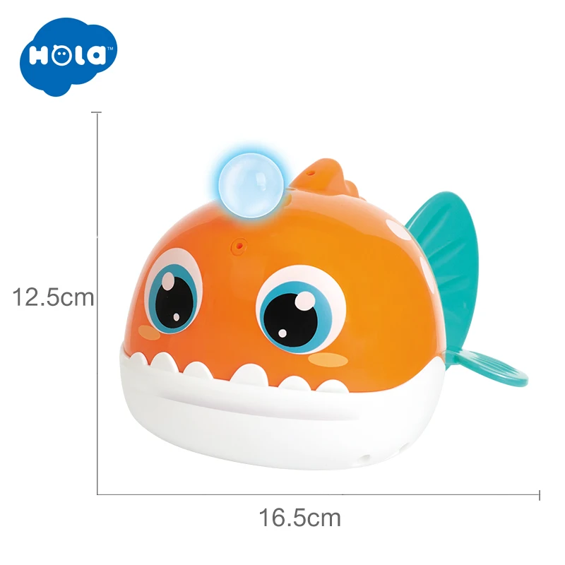 HOLA TOYS 8103 игрушка для ванны купания Spouts Beaver Lanternfish игрушки ванной комнаты детские