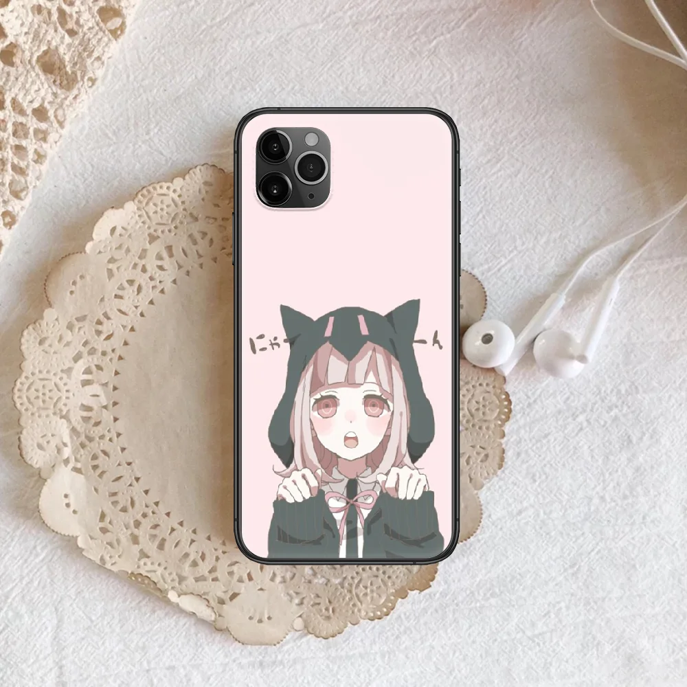 

Nanami ChiaKi Phone Case Cover Hull For iphone 5 5s se 2020 6 6s 7 8 12 mini plus X XS XR 11 PRO MAX black Funda Luxury Prime