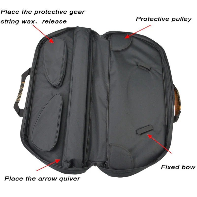 Сумка для стрельбы из лука 1 шт. чехол с бантом камуфляжный рюкзак сумка переноски