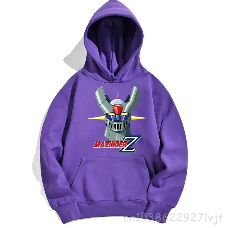

Mazinger Z Japanese Anime Women Men Hoodies Woman Hoodie Sweatshirt Crewneck Spring Pullovers Harajuku Streetwear