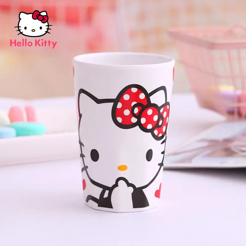 

Hello Kitty Creative Cartoon Mouthwash Cup Cute Household Baby Brushing Cup Anti-fall Toothbrush Cup Drinking Cup