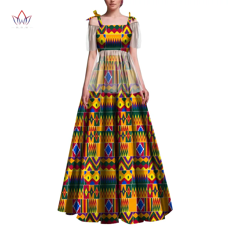 2 Piece Sets Womens Outfits Fashion Dashiki Cotton Top & Skirt African Clothes Bazin Plus Size Lady Clothing for Party WY6680