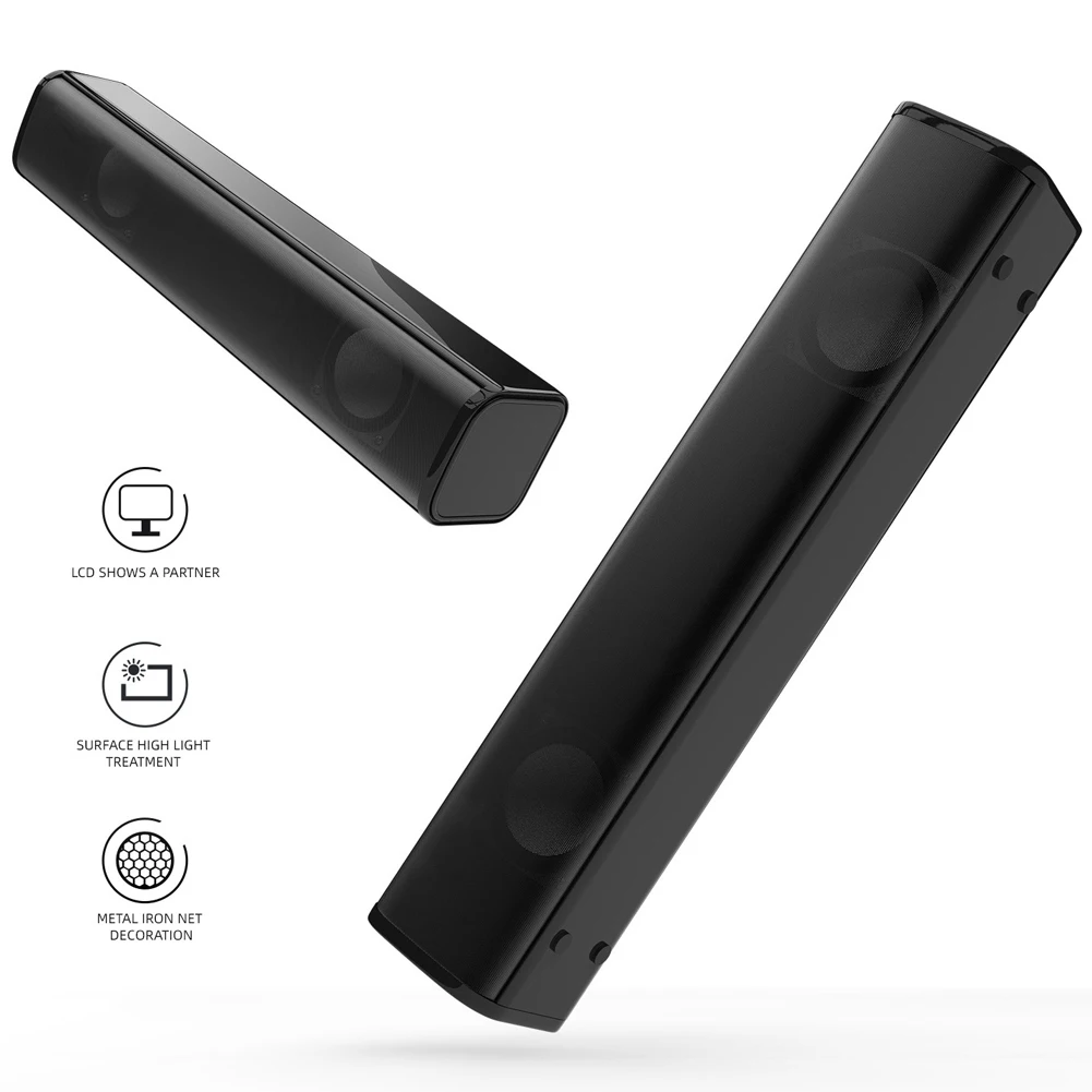 20 Вт беспроводные Bluetooth звуковые стерео колонки Hifi домашний кинотеатр тв