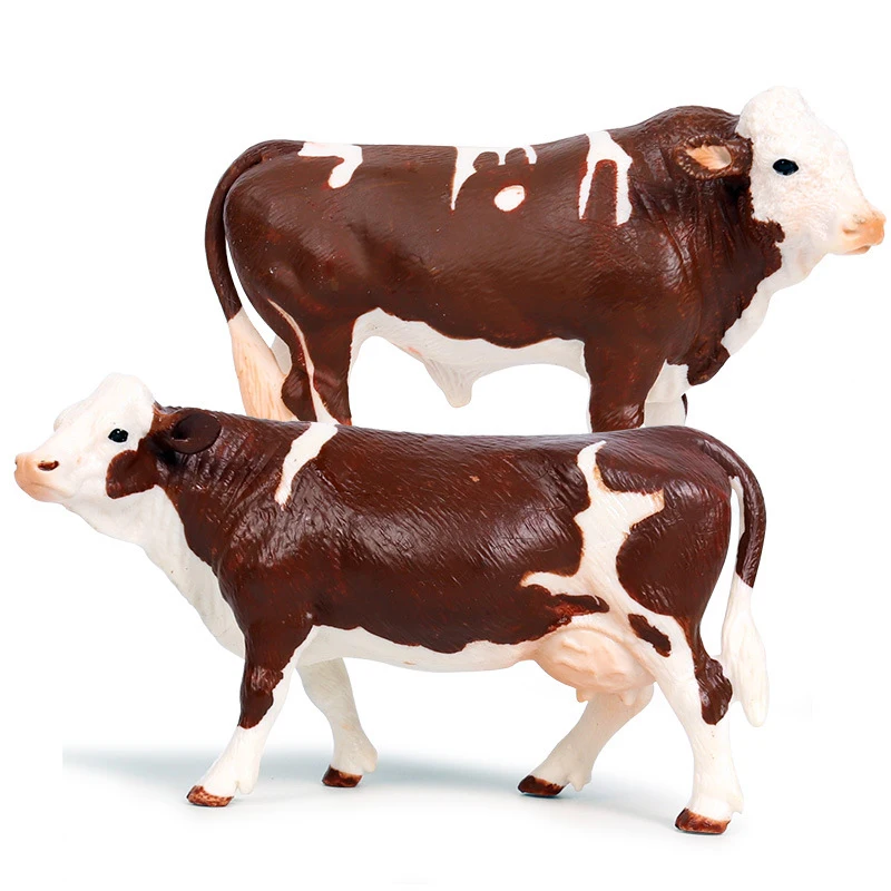 Миниатюрная фигурка животного из молочной коровы буйвола икры молочная ферма