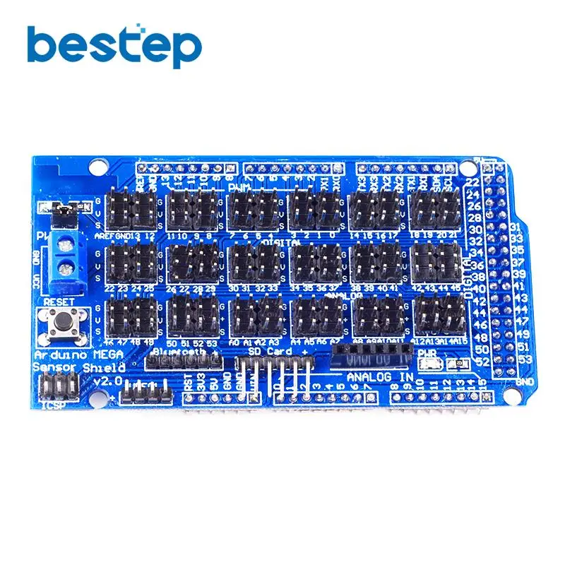 Плата расширения специального датчика Датчик MEGA Shield V1.0 V2.0 для arduino mega 2560 r3 1 шт. |