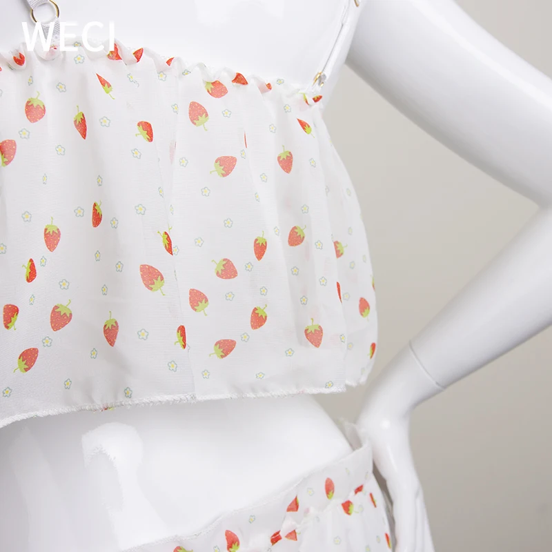 Женская ночная рубашка WECI камисоль пеньюар женская пижама с шелковыми шортами