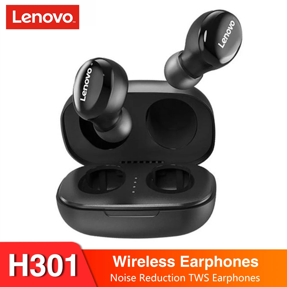 Оригинальные наушники Lenovo H301 TWS Bluetooth 5 0 шумоподавление HiFi бас стерео