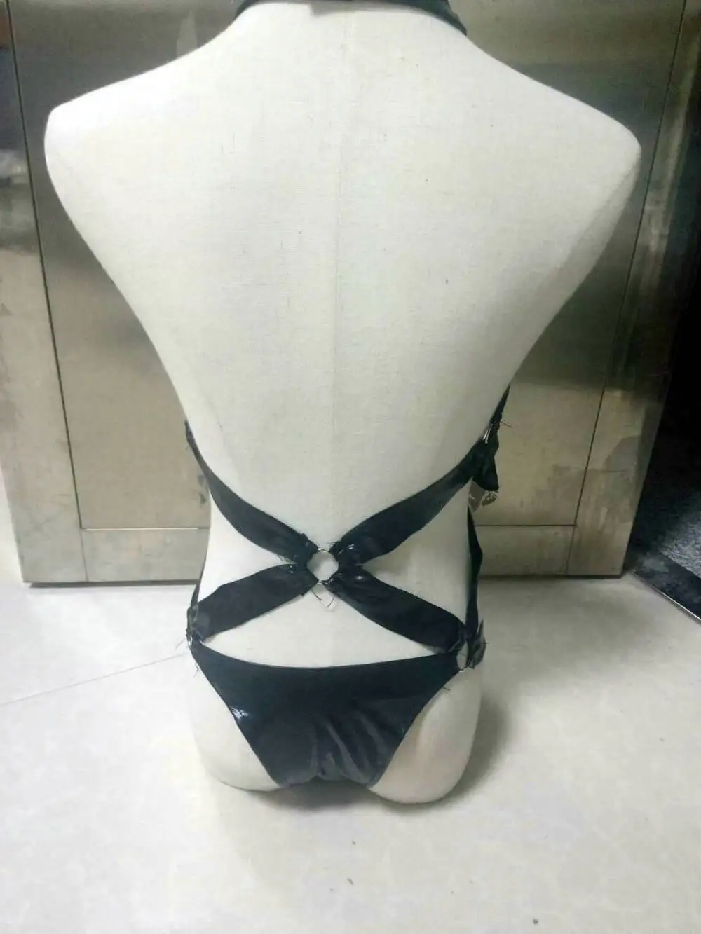 Latex Porno Teddy Sexi Women Erotic Lingerie Sexy Babydoll Underwear Role Play Costumes Sex Dress Clothes | Тематическая одежда и