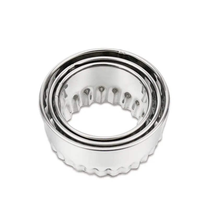 3 шт./компл. круглая форма для вареников из нержавеющей стали диаметр 6/7/8 см