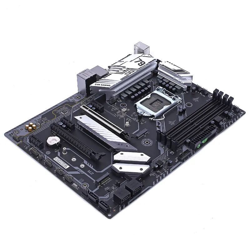 Цветная игровая материнская плата CVN Z390 V20 двухканальная DDR4 RAM USB3.1 Gen1/Gen2 SATA3.0 6