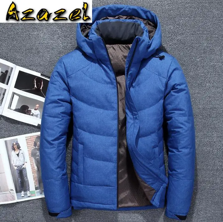 2020 New Winter Brand Men's Duck Down Jacket thickening warm Plus Size Male Jackets Men Windproof Parka Outerwear Hooded Coat