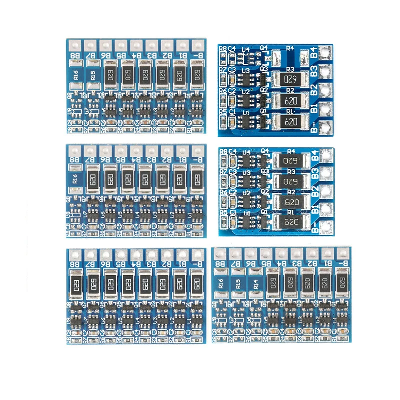 3S 4S 6S 7S 8S BMS 18650 литий-ионный Lipo баланс функция зарядки литиевого аккумулятора