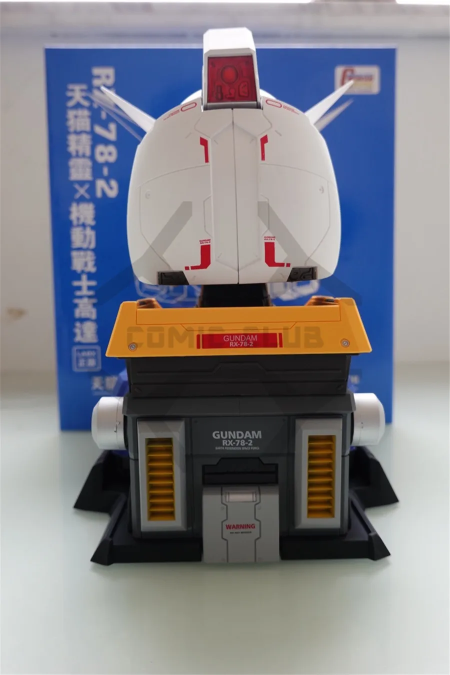 Комиксов клуб LABX E-MODEL модель Gundam 1:35 RX-78-2 воина гундама голова бюст игрушка в подарок фигурку