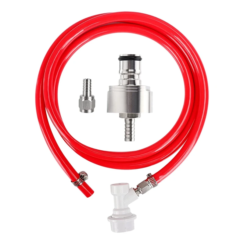 Ball Lock Gas Line Assembly 5Ft Long Tubing 5/16 Disconnect Set Home Brewing Kit for Beer | Дом и сад