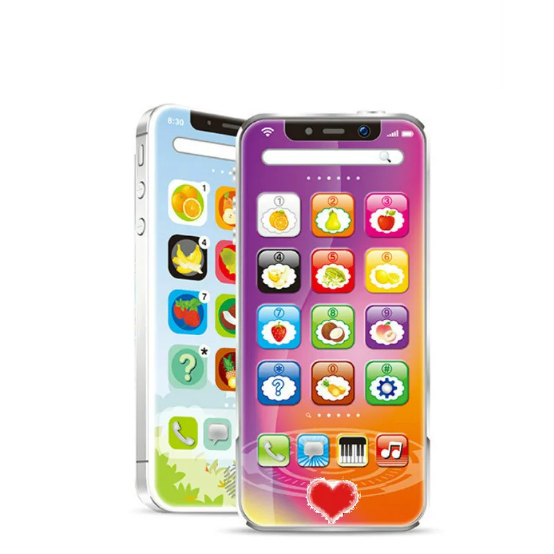 2020 Обучающие игрушки сотовый телефон светодиодный кой Детский обучающий