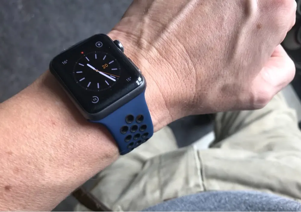 Спортивный силиконовый ремешок для apple watch 44 мм 40 мм 42 мм 38 мм браслет на запястье ремешок для часов iwatch серия 5 4 3 2 1