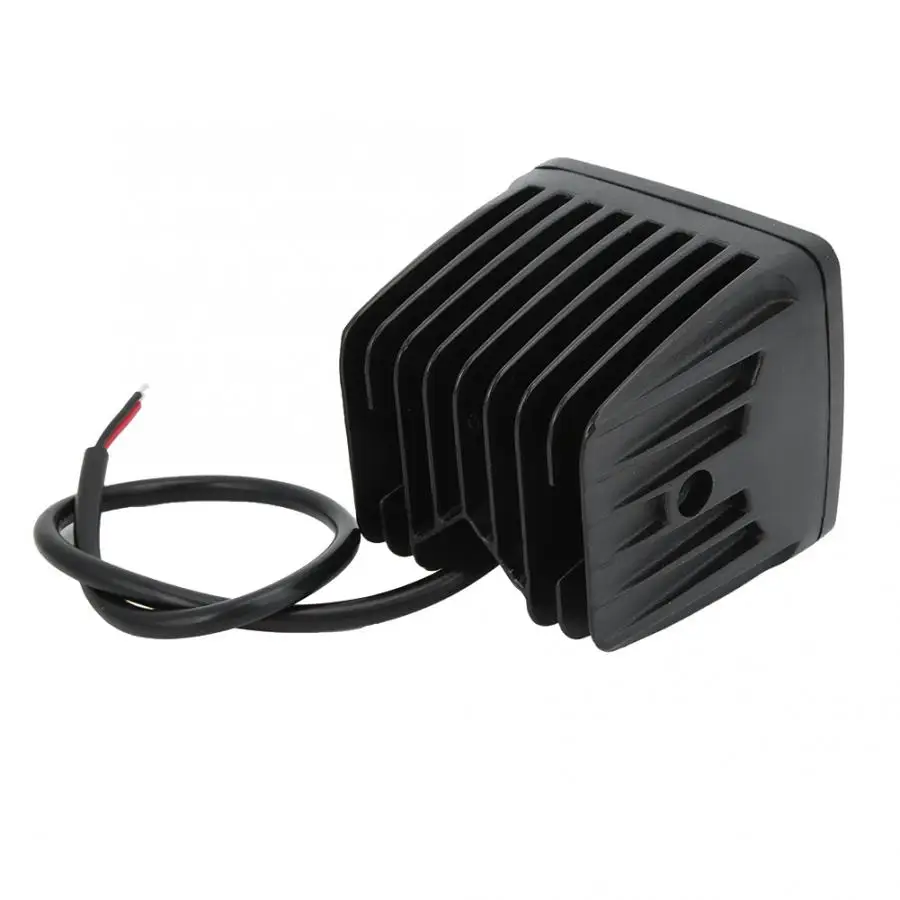 Квадратный светильник 12 Вт 6 шт. 2 кронштейны светодиодный переднего бампера