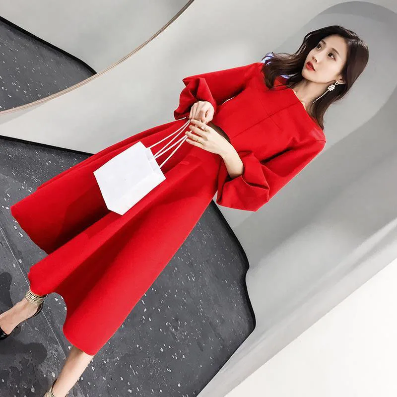 2019 новый костюм женские темпераментные костюмы из двух частей с круглым вырезом