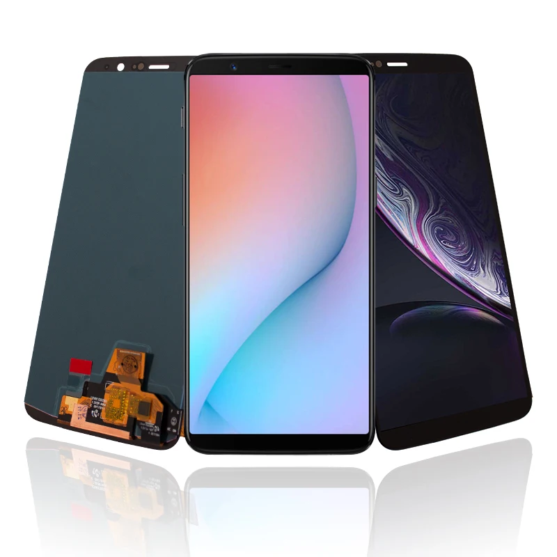 6 01 oled mobile phone lcd display for oneplus 5t a5010 touch screen digitizer assembly for one plus 5t 15t lcd replacement free global shipping