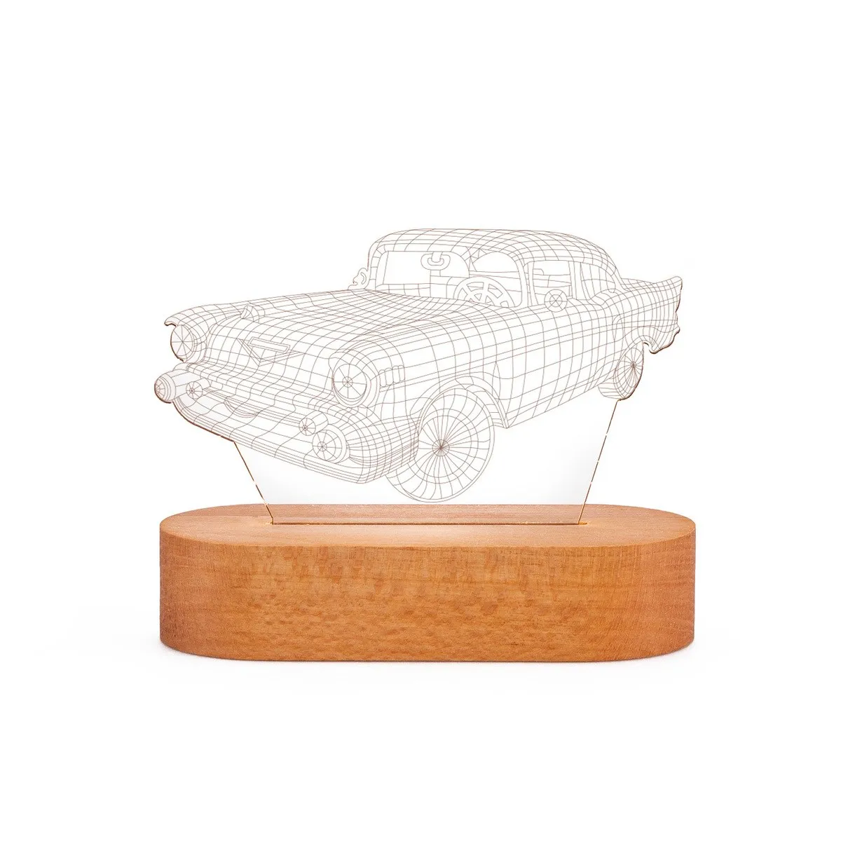 Классическая модель автомобиля 3D Светодиодная настольная лампа Usb сенсорная кнопка автомобиля ночные огни подарки Декор