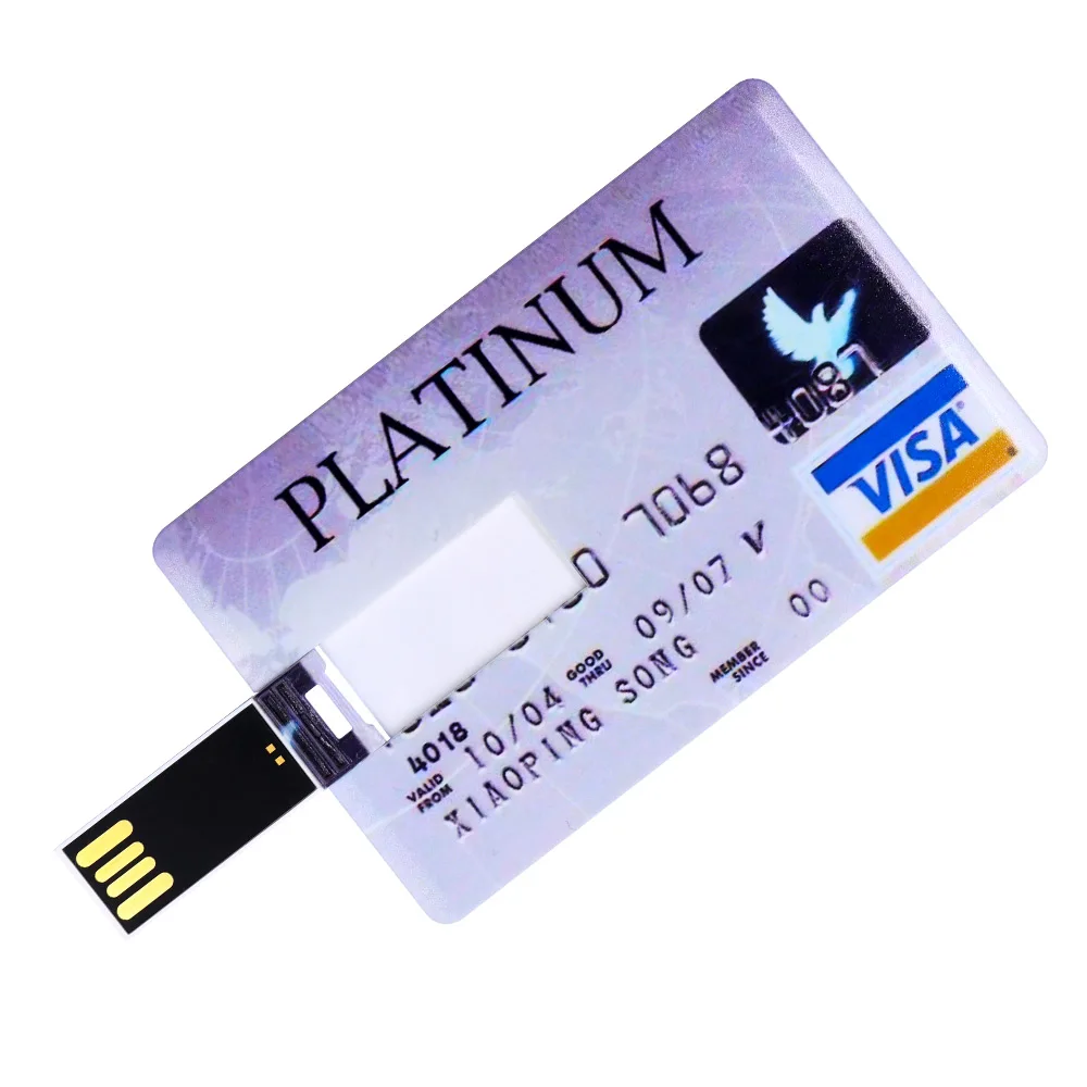 Реальная емкость, банковская карта, USB карта памяти, HSBC MasterCard, кредитные карты, USB флеш-накопитель, 64 ГБ, флешка, 4 ГБ, 8 ГБ, 16 ГБ, 32 ГБ, флеш-накопитель - Цвет: M10