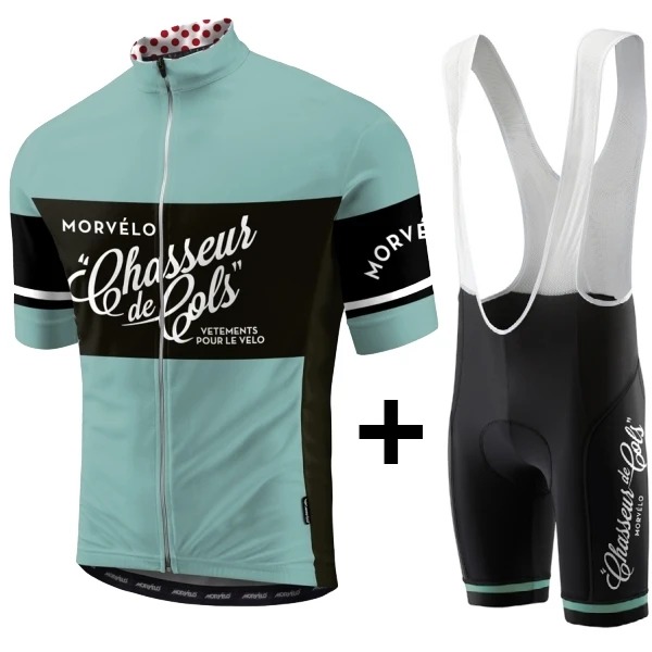 

2020 New Pro Morvelo Breathable Summer Cycling Jersey Bib Shorts Set Bicycle Sport Wear Clothing Clothes Shirt Quick Dry MTB