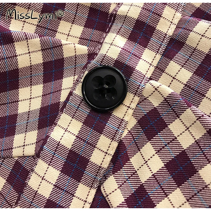 

4XL Plus Size Women Retro Plaid Dresses Spring 2021 Square Collar Chiffon Long Sleeve Patchwork Ladies A-Line Short Dress