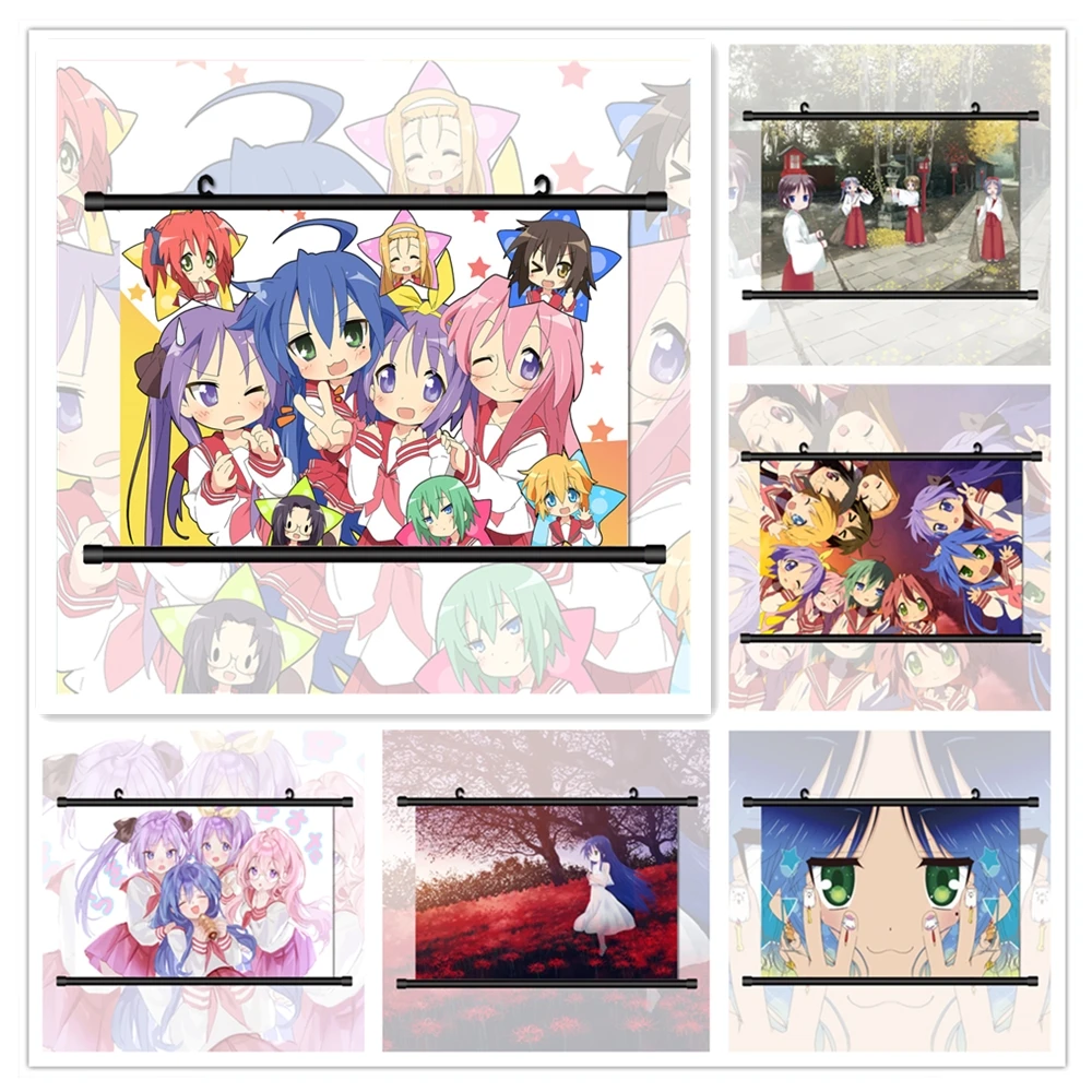 

Lucky Star Izumi Konata Anime Manga HD Print Wall Poster Scroll