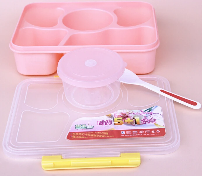 

Storage Box Bento Spoon Food Picnic Utensils Container Lovely and Durable Lunch Box Microwave 100% Brand New and High Quality